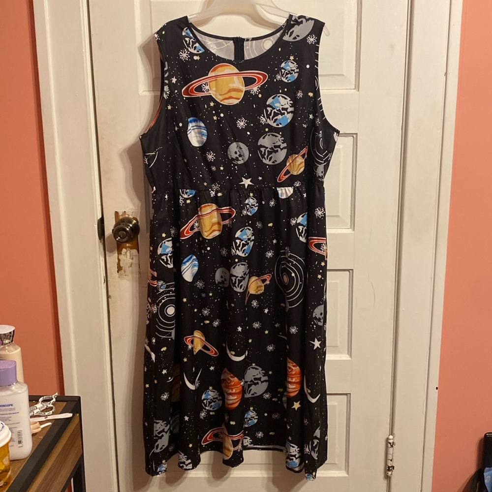 NWOT Solar System Dress